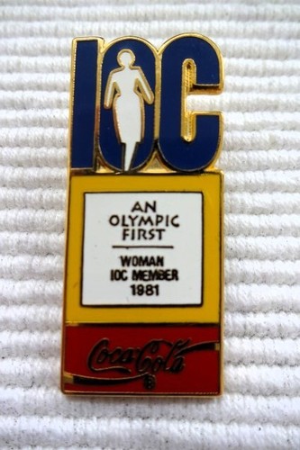Coca cola olympic first pin - coca,