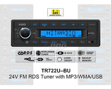 24 Volt LKW Radio RDS-Tuner MP3 WMA USB Truck Bus 24V TR722U-BU (TR7322U-OR)