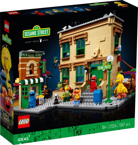 Lego ideas 21324 - ideas, sesamstraße