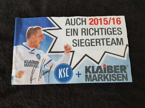 Karlsruher fahne auch - sc-fahne,