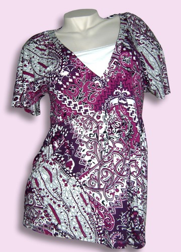 Damen longshirt tunika shirt - ,