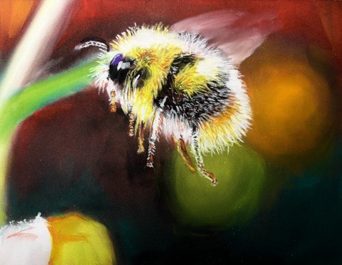 Original soft pastell kunst - soft,
