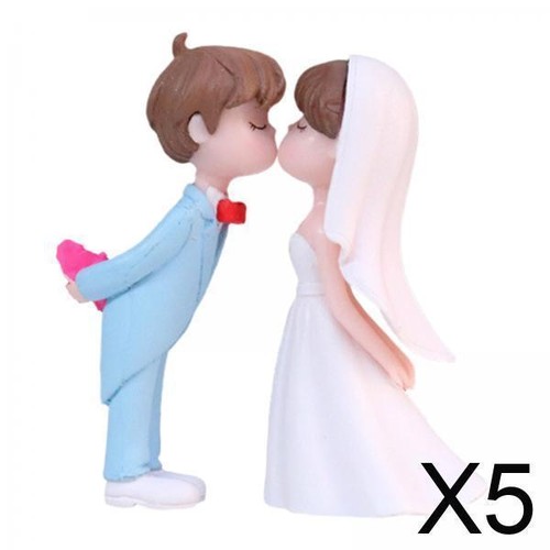 Hochzeitstortenfiguren - 5x,