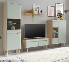Wohnwand schrankwand anbauwand - wohnwand,