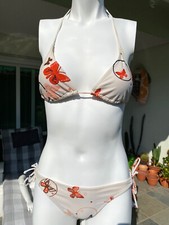 LASCANA ? Damen Triangel Bikini 2 tlg. -  Beige mehrfarbig - Gr. 36