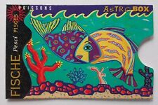 Kartenhülle Cardbox Telefonkarte Bankkarte EC Karte Astrobox Sternzeichen Fische