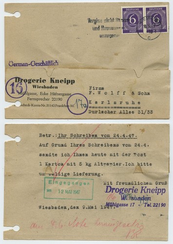 121122 postkarte drogerie - -,