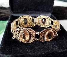 Antikes Filigranes Citrin