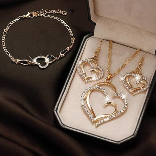 Schmuckset herz kette - schmuckset,