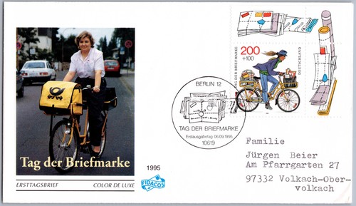 Brief sst tag der briefmarke - sst,