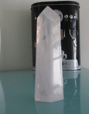 Rosenquarz Obelisk - Spitze - Heilstein - 12 cm - 200 gr.