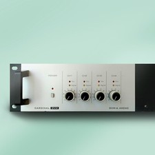 ELA-amplifier, 4 Kanal-Zonen-Endstufe - Cardinal DVM-A 4X040