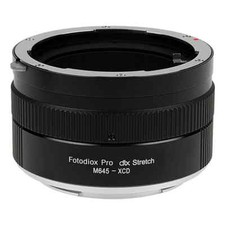 Fotodiox Pro DLX Stretch-Objektivadapter Mamiya 645 - Objektiv an Hasselblad XCD