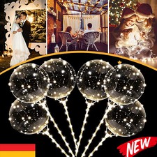 10 LED Leuchtende Ballons mit