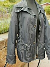 BLUE FLAME Jacke Windbreaker Gr 40/42 Länge 69 cm  Fb dunkelblau weiße Ziernähte
