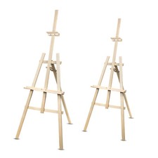 Malstaffelei aus Holz 2 Stück