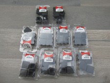 10 Packungen Abdeckkappen 20x20mm Rohrkappen Vierkant / Restposten BWRegK8Nr.11