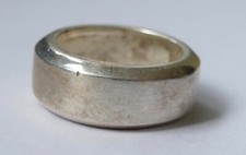 Ring schlicht zeitlos 925 Silber Vintage 80er ring silver