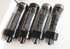 Selektiertes Quartett RFT EL34 tubes/Röhren /je 37mA very strong - TU001182