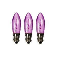 x3 VIOLETT/LILA E10 kleine