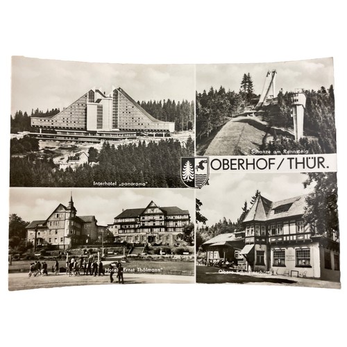 Ansichtskarte oberhof - ansichtskarte,