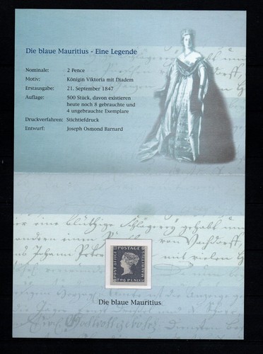 Klappkarte zur blauen
