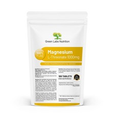 Magnesium L-Threonat 1000mg Tabletten hochdosiert – Gedächtnis, Gehirn & Fokus