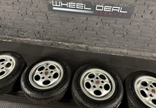 Porsche 964 944 928 Telefon Teledial Felgen Rim Set 7x 15 ET52 Gullideckel Gully