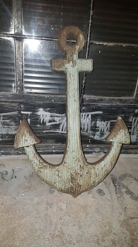 Antiker holz anker für - holz,