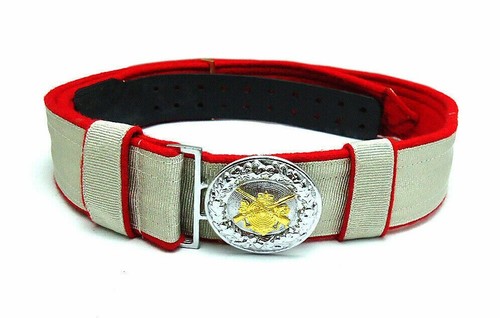Feldbinde silber tresse auf - feldbinde,