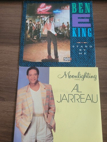 Vinyl singles records - 2x,