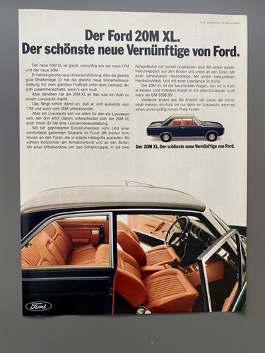 Ford 20m der schönste - 20m, xl