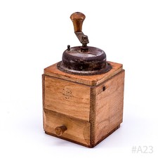 Vintage Wooden Coffee Grinder