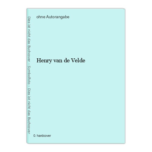 Henry van velde - van, de