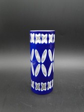 Vase Glas Johann Oertel Haida
