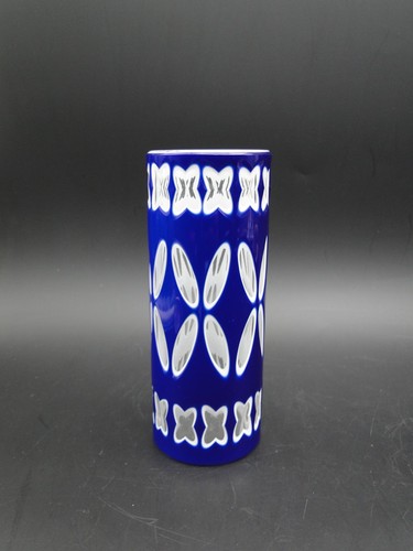Vase glas johann oertel haida - oertel,