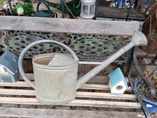 ?GA?alte 12 Ltr Originale Schneiderkanne  Garten Deko Eisen Gießkanne 