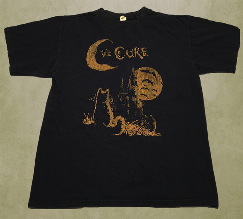 The cure moon cat t - the, t-shirt