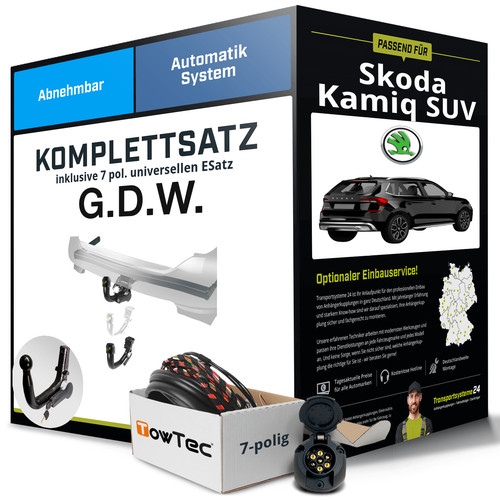 Anhängerkupplung abnehmbar