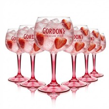 6x Gordons Glas 0,45l Pinke