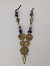 Vintage Peru Münzkette „Un