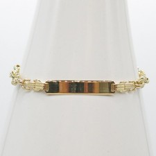 585/-er Gold Kinderarmband ID