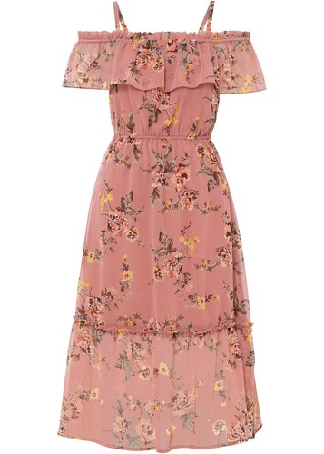 Kleid mit rüschen - kleid, gr.