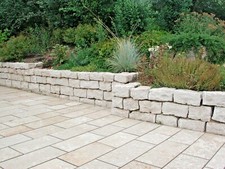 M2 Mauerstein Dietfurter Kalkstein Sichtschutz Naturstein 1to. Trockenmauer