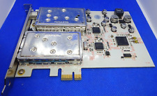 TERRATEC CINERGY DUAL T  TWIN DVB-T TUNER & VIDEO RECORDER PCIe  #GK653