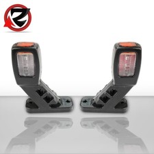2x LED Begrenzungsleuchten 3 Farbe 14cm 12V 24V Positionsleuchten LKW Anhänger
