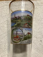 Altes Weizenglas Stutzen Andenken an Landshut
