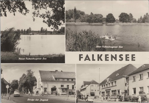 Alte ansichtskarte falkensee - alte,