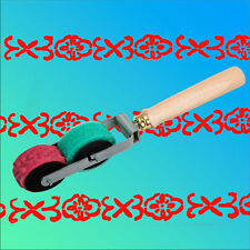 Streifenwalze Nr.3 , Malerwalze mit Farbroller,Malerrolle,Abroller,Strukturwalze