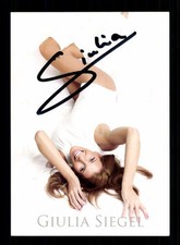 Giulia siegel autogrammkarte - giulia,